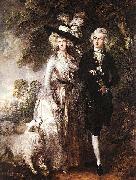 Thomas Gainsborough Mr and Mrs William Hallett Sweden oil painting reproduction